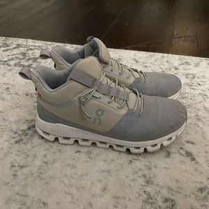 on coud hi sneaker glacier/grey W 8.5